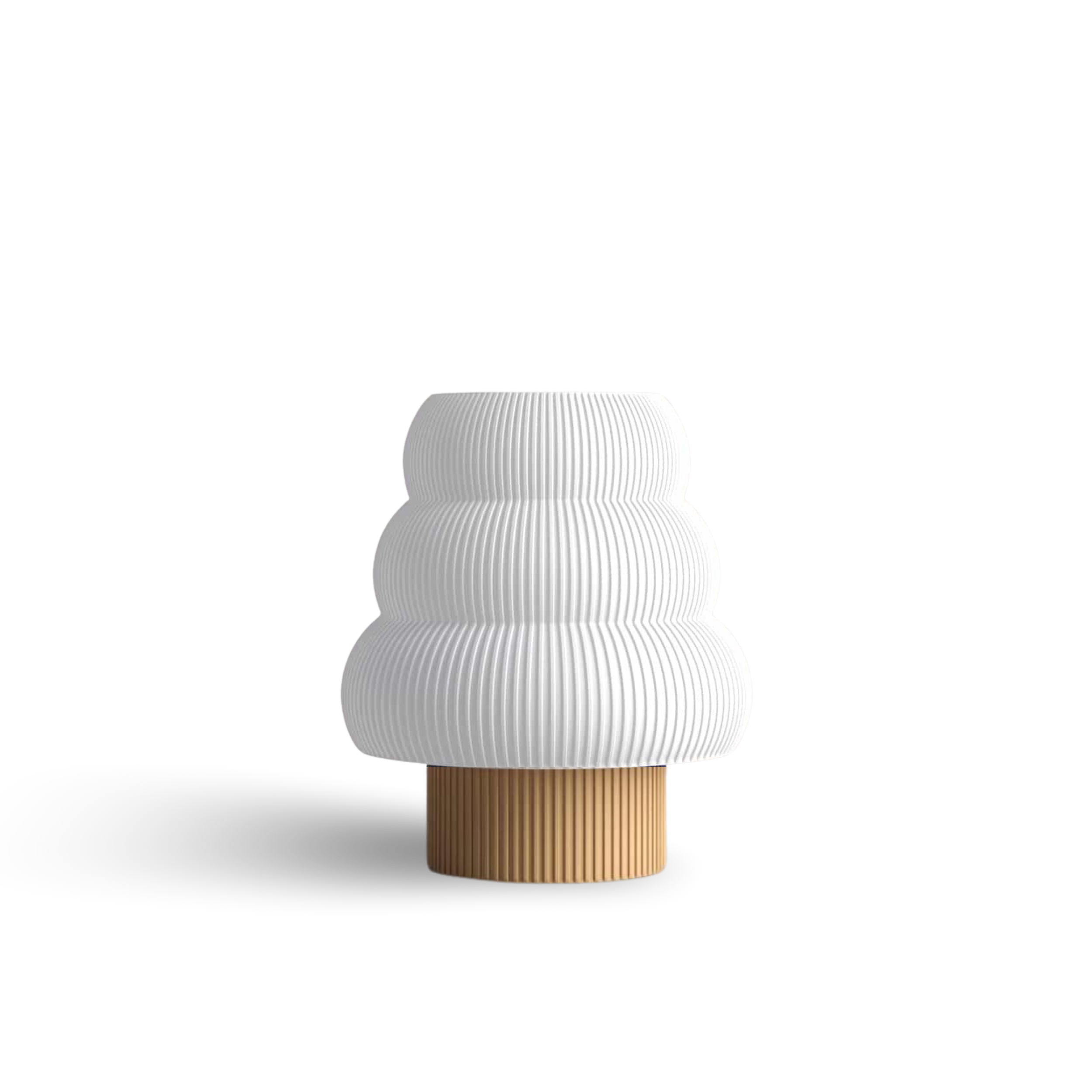 KUMO STRATUS namizna svetilka, bež