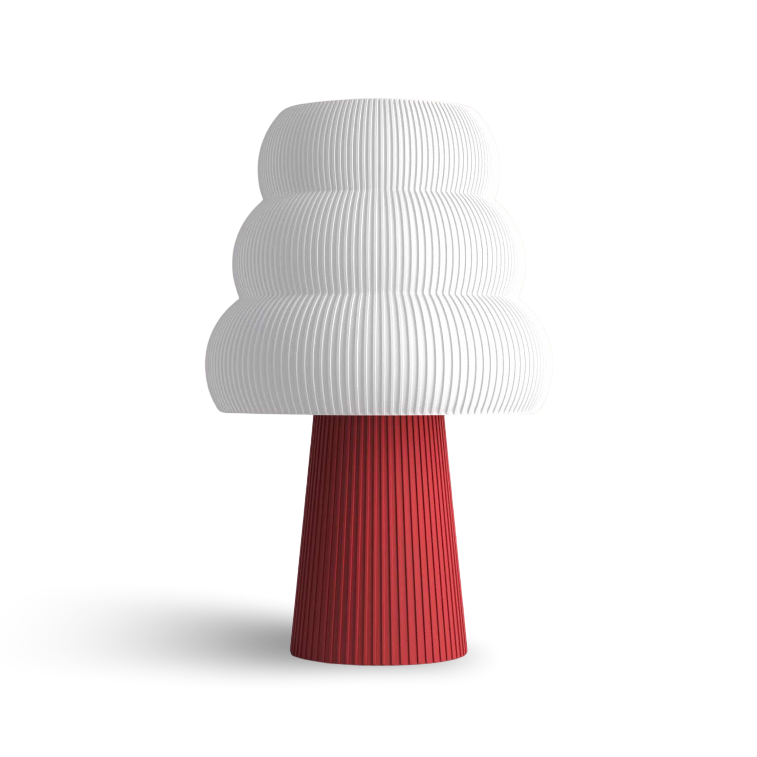 KUMO NIMBUS namizna svetilka, rdeča