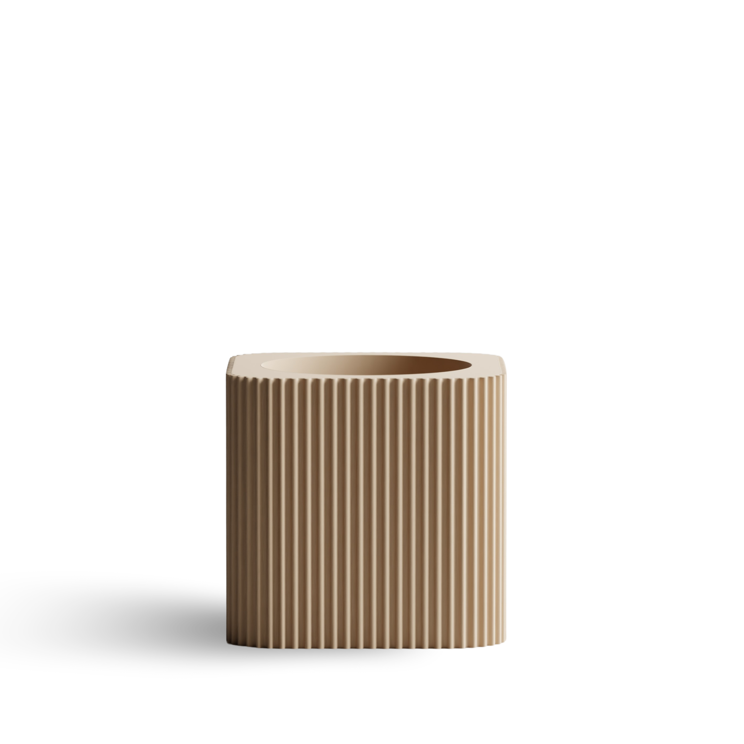 LINEA cvetlični lonec, bež