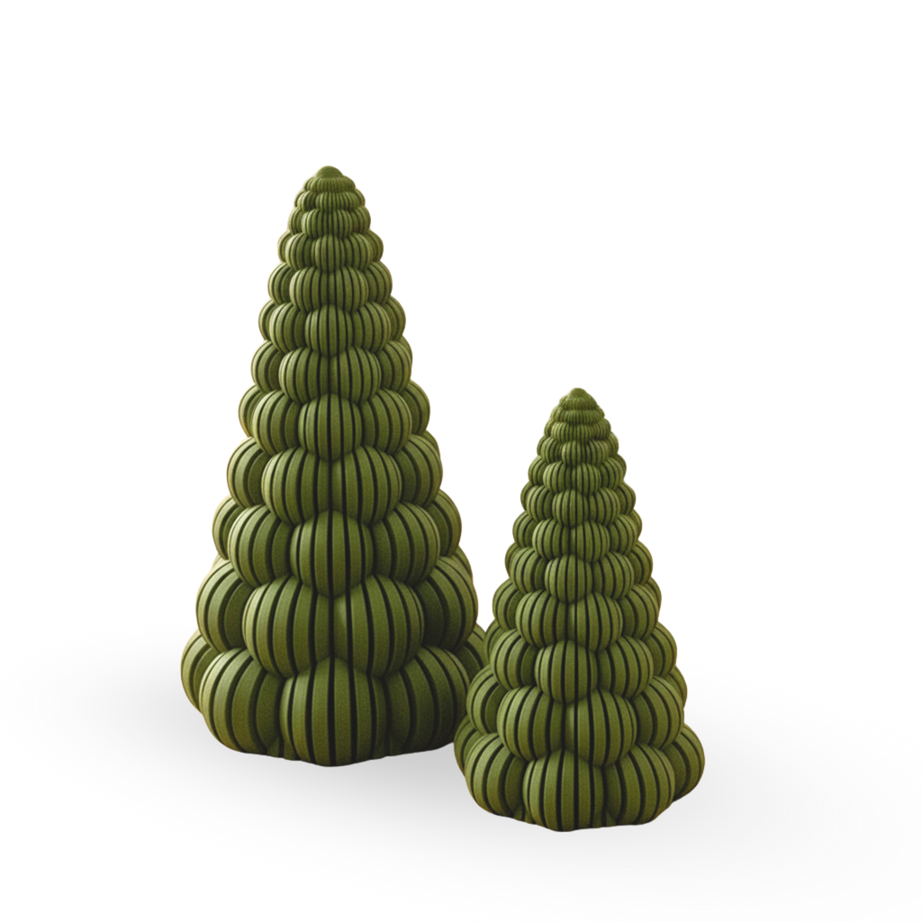 VENA rebrasta jelka zelena