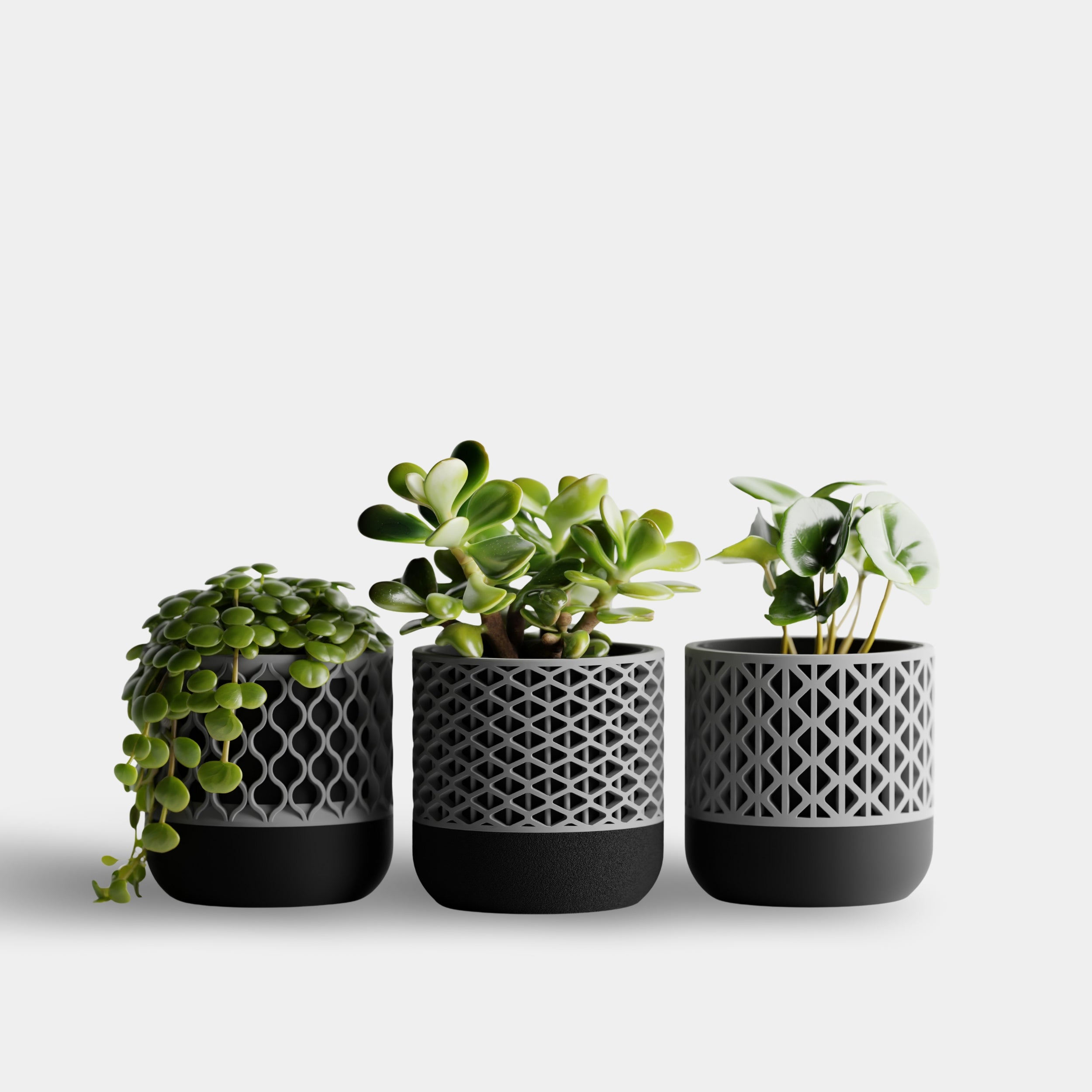 SYNORA cvetlični lonec, siva