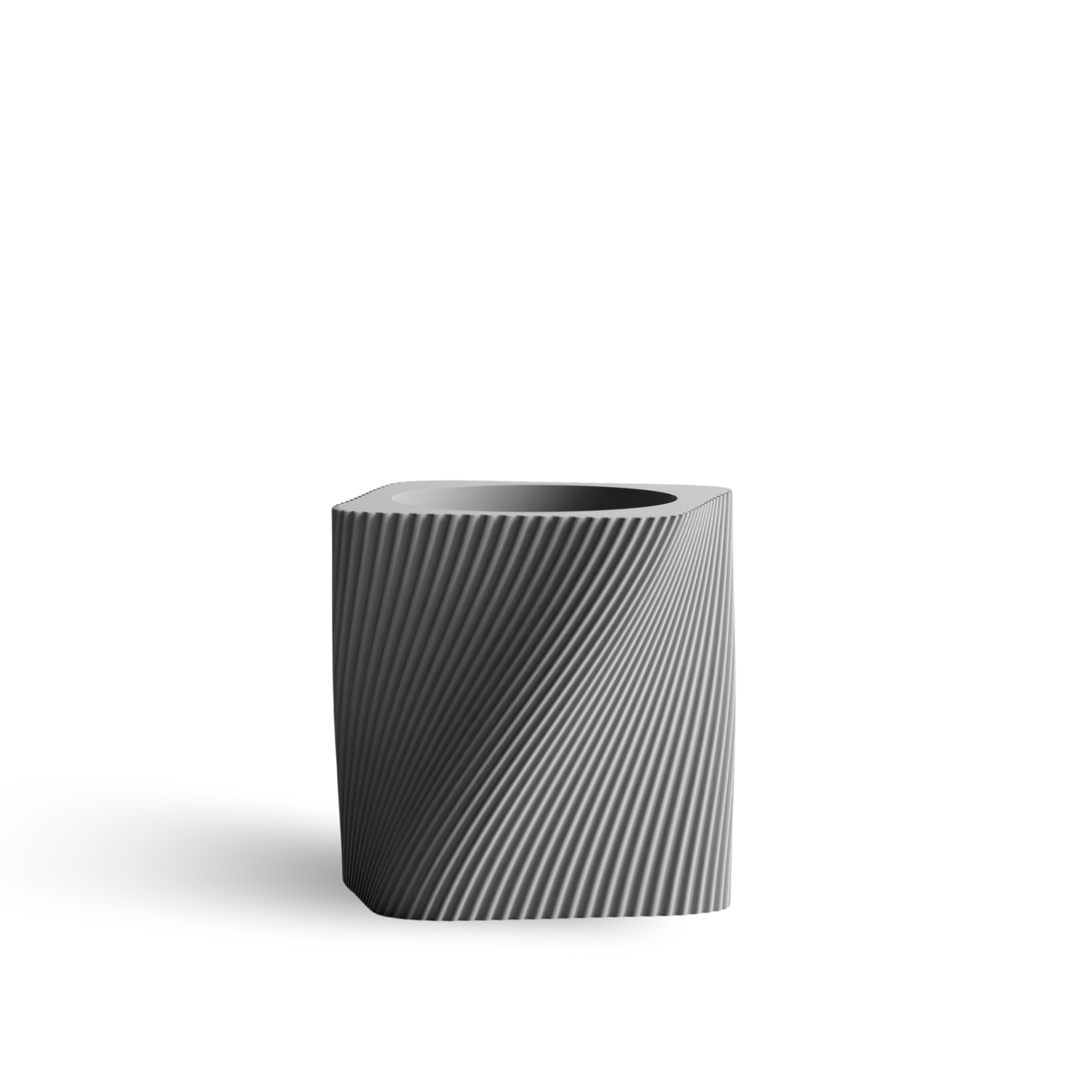 RIVORA cvetlični lonec, siva