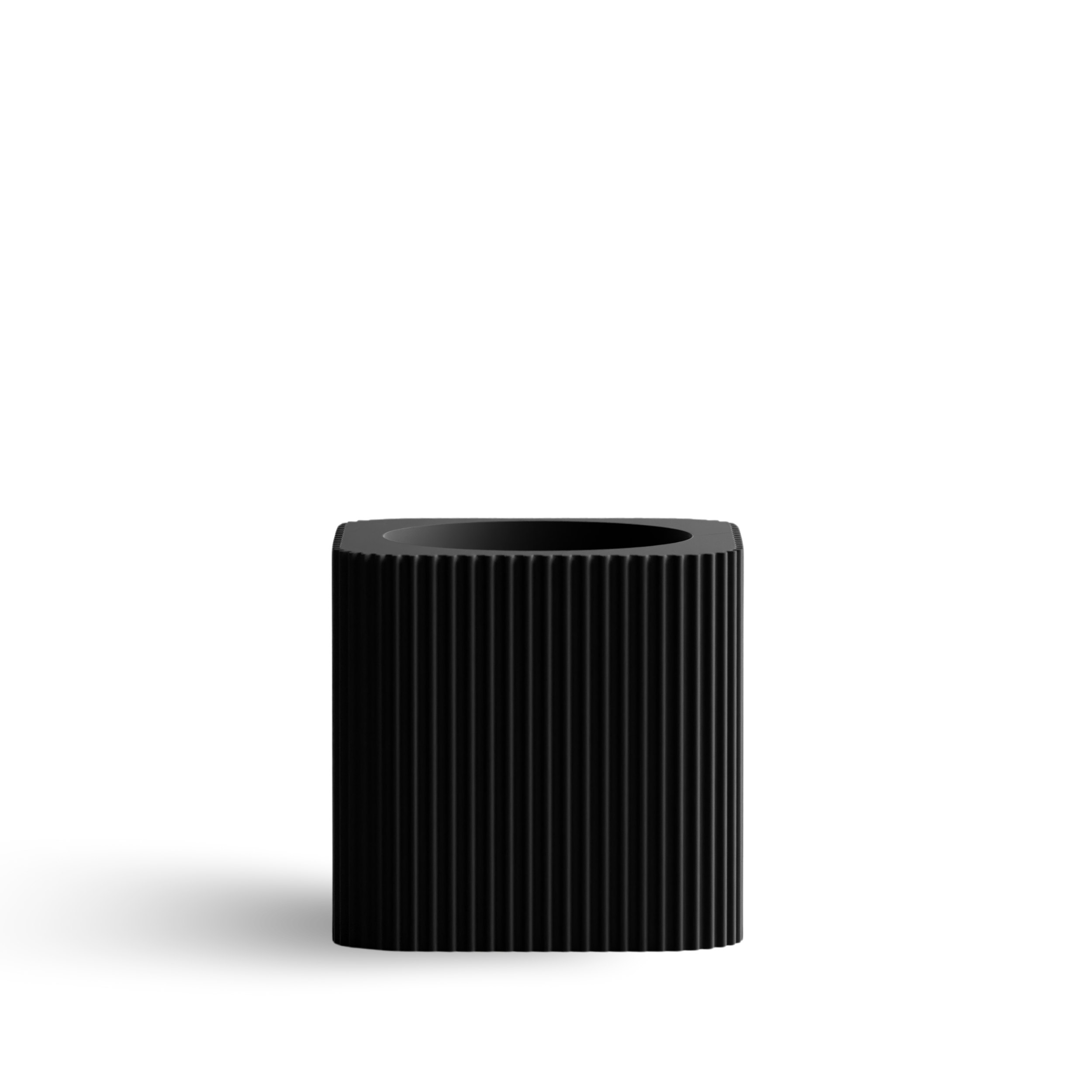 LINEA cvetlični lonec, črna