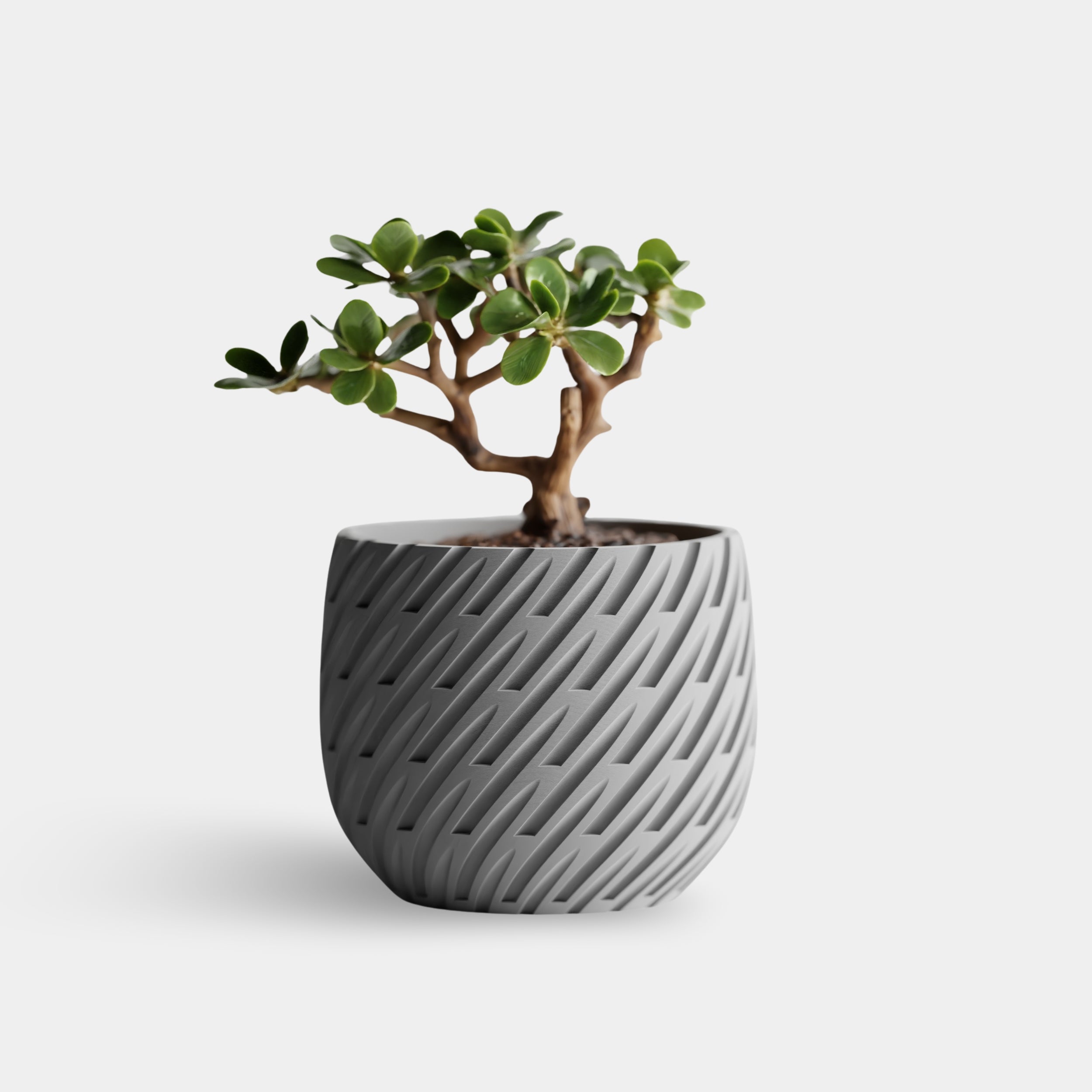 LOIREN cvetlični lonec, siva