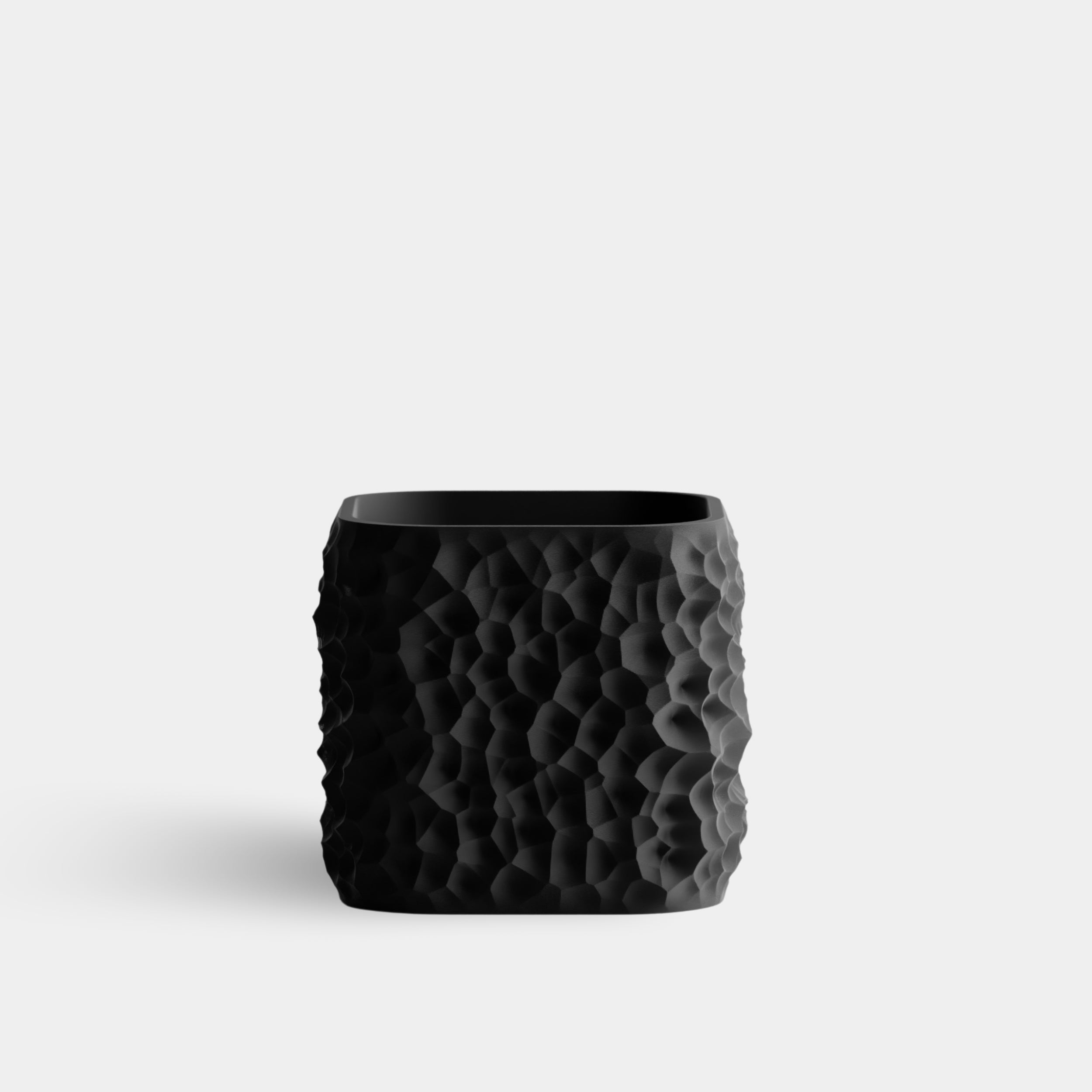 KORY cvetlični lonec, črna