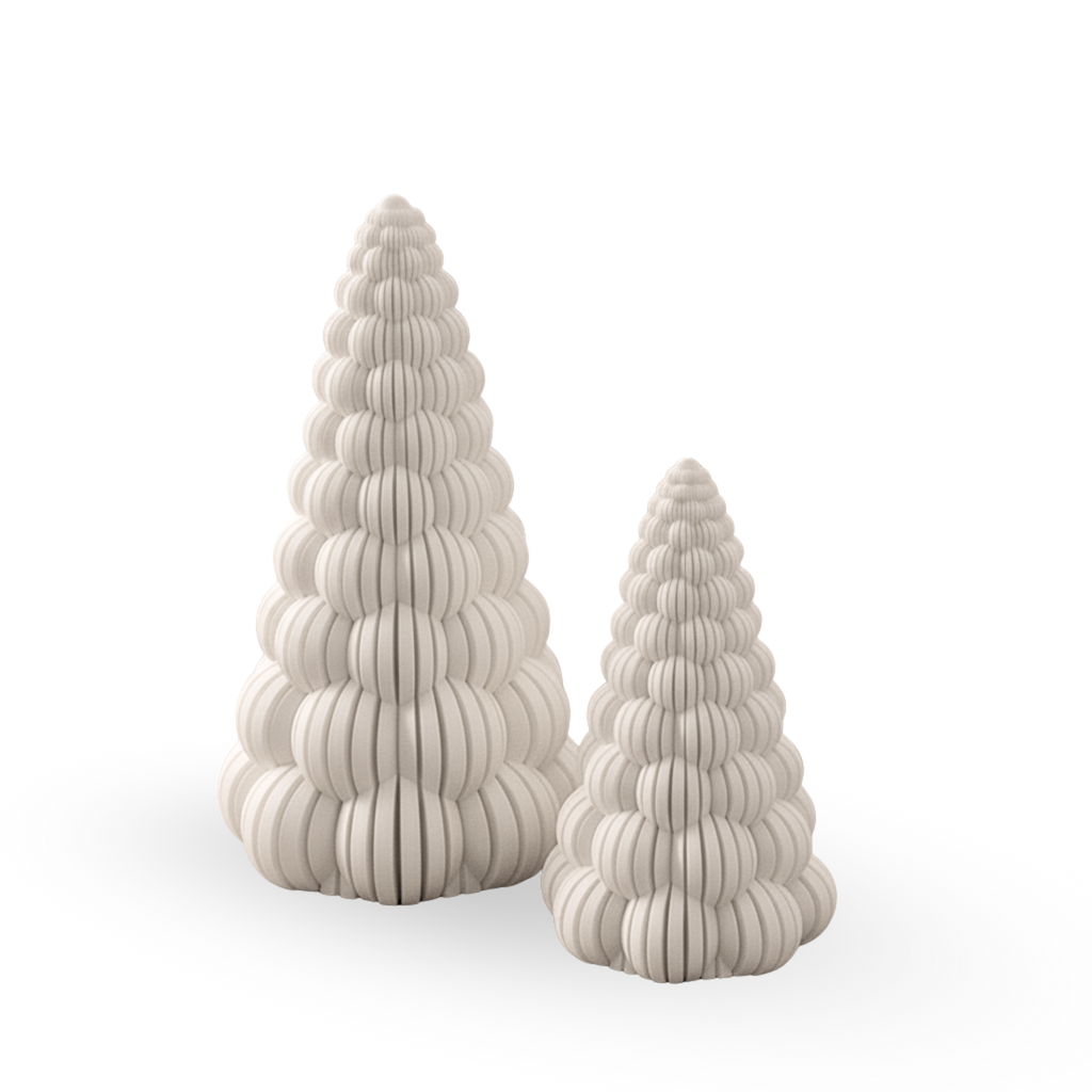 VENA rebrasta jelka kremno bela