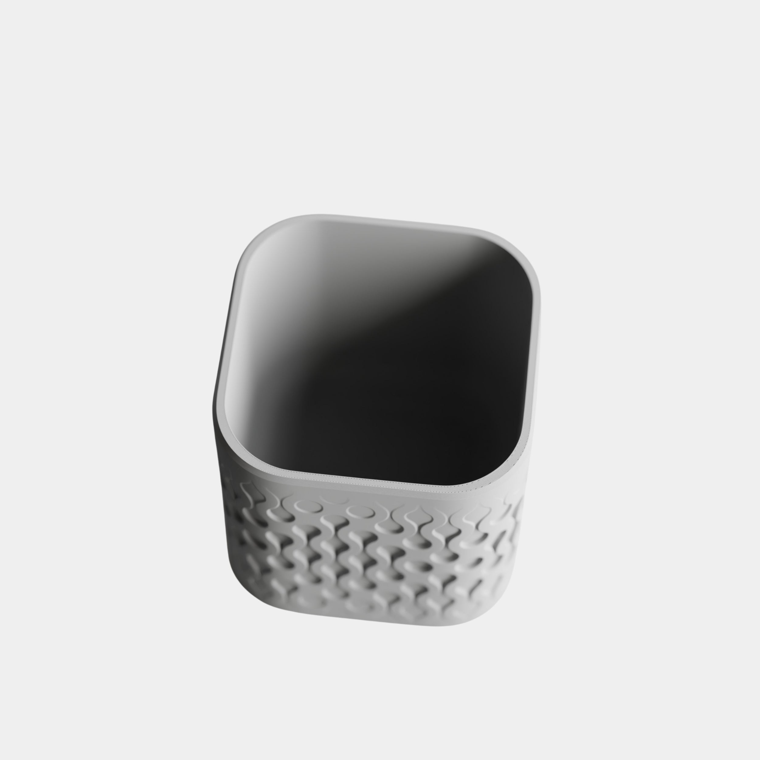 FLOWFORM cvetlični lonec, siva