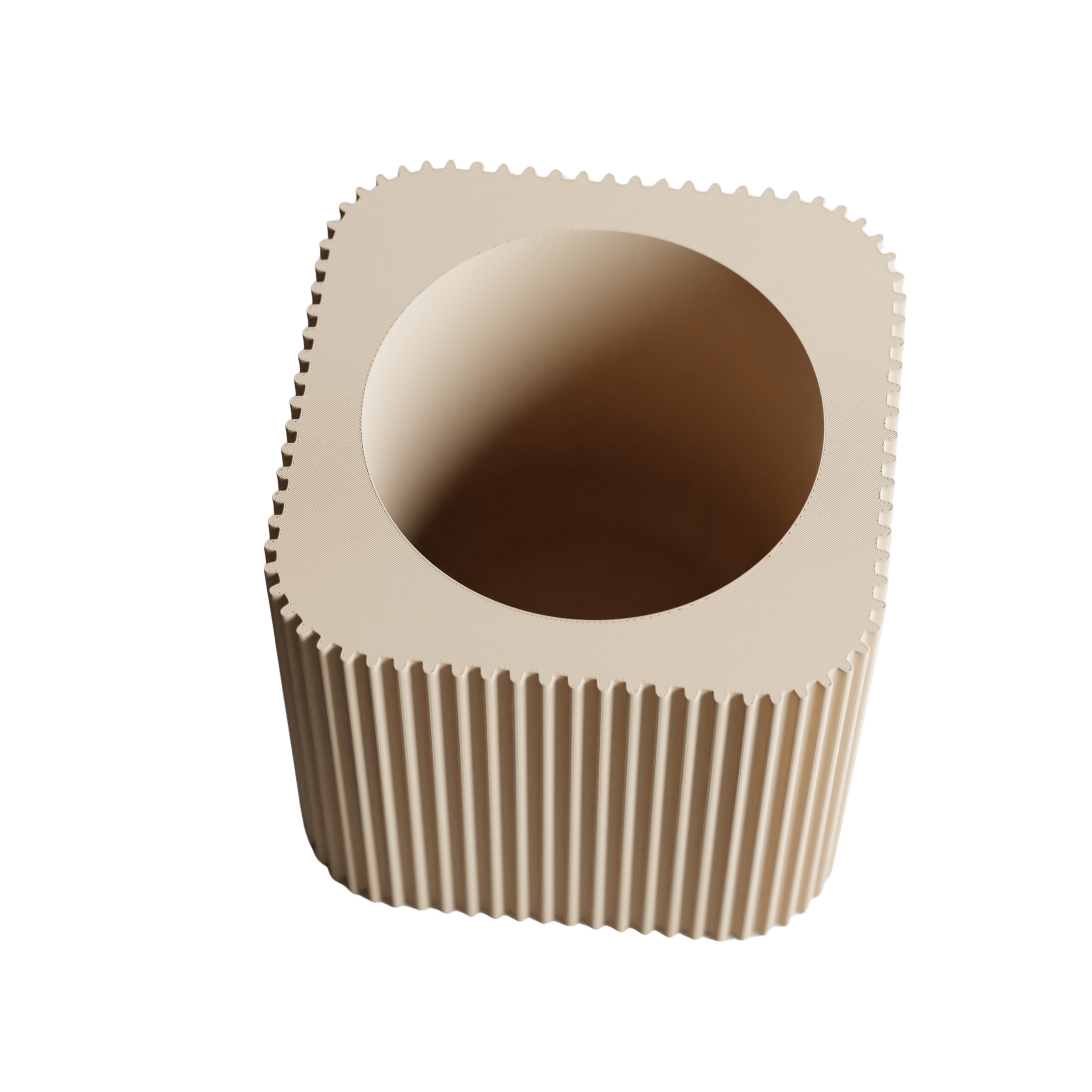 LINEA cvetlični lonec, bež