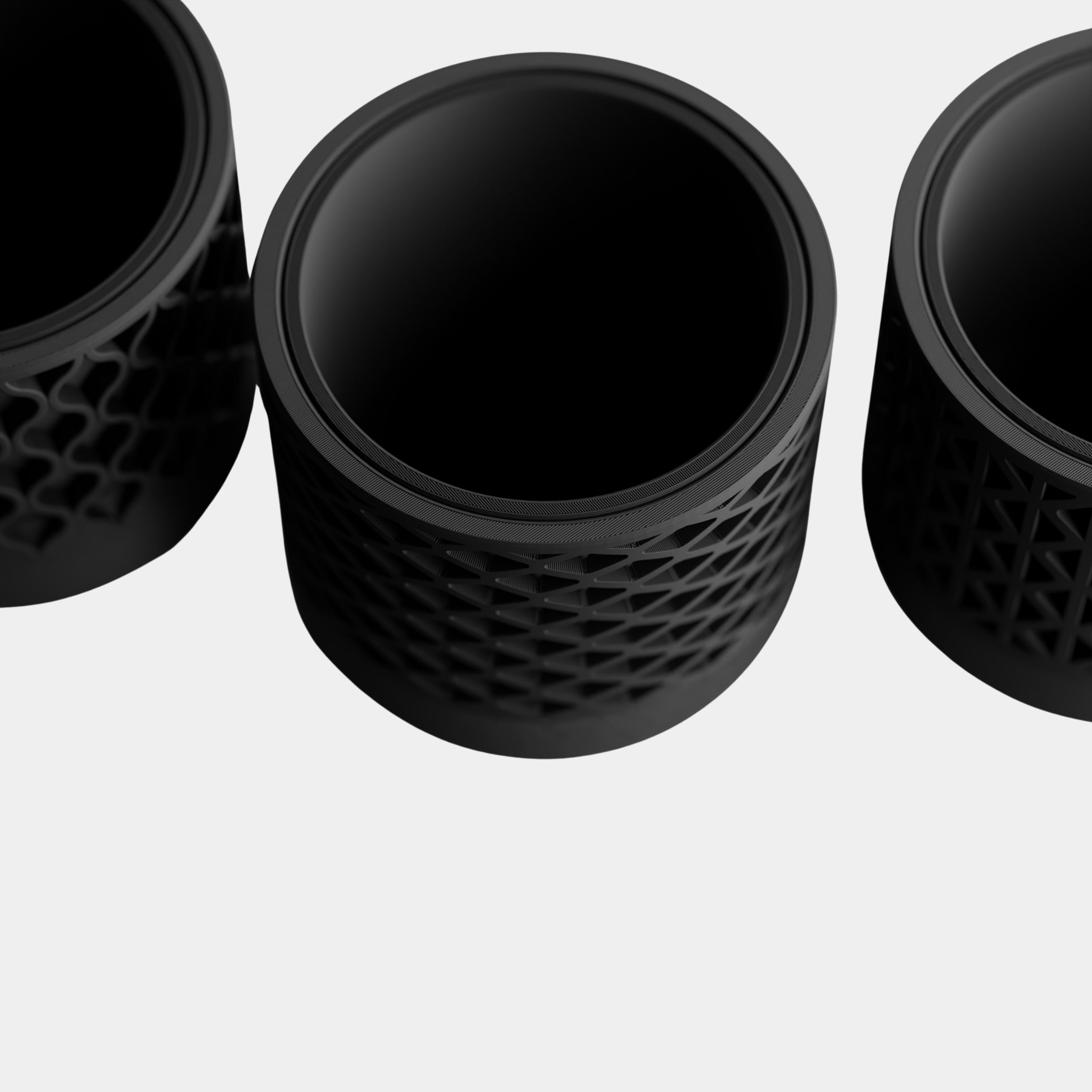 SYNORA cvetlični lonec, črna