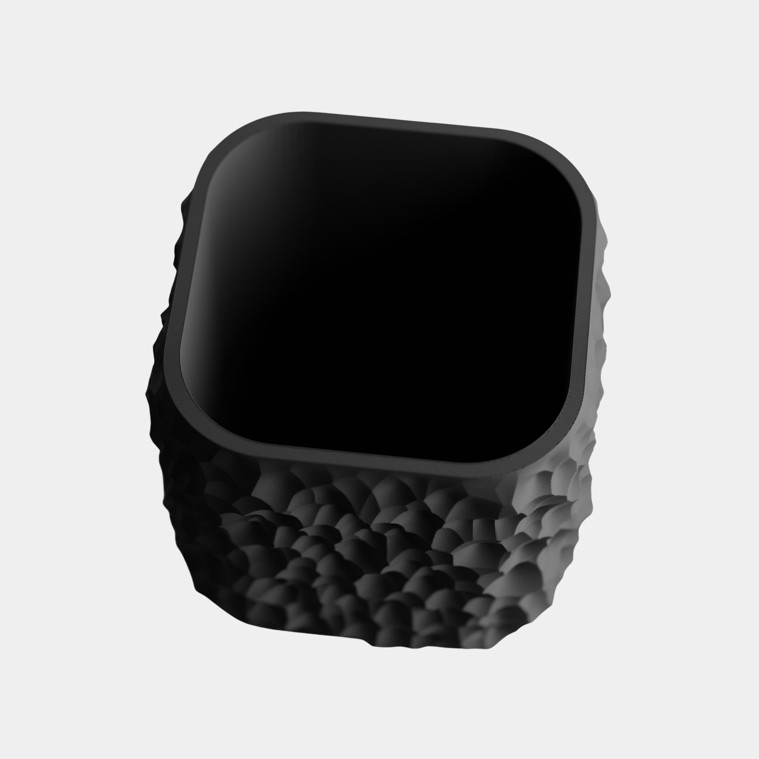 KORY cvetlični lonec, črna