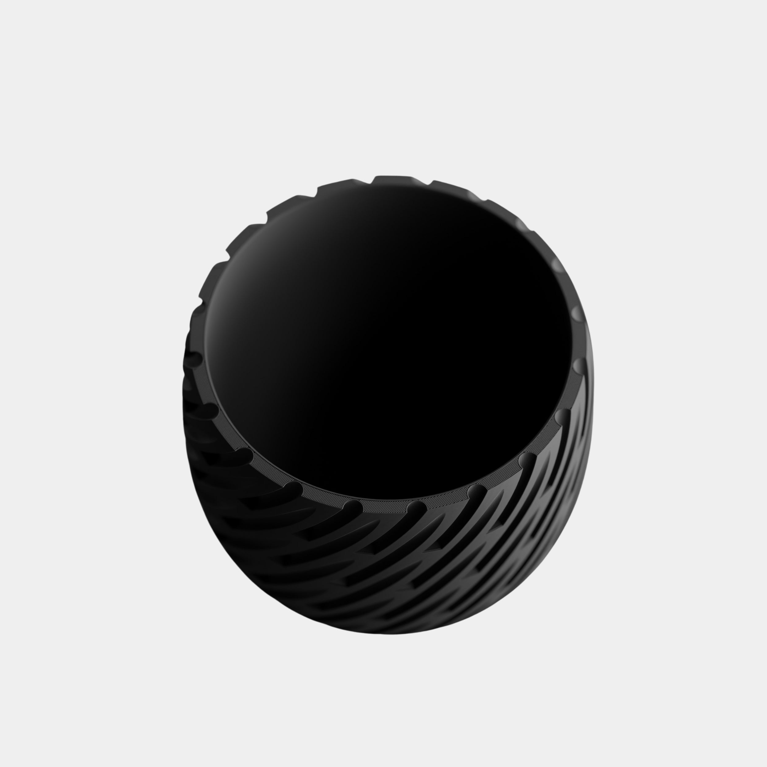 LOIREN cvetlični lonec, črna