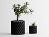 TWIST Planter - black