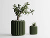 ORIGAMI Planter - green
