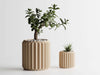 ORIGAMI Planter - beige