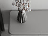 ORIGAMI vase - gray