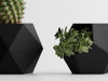 GEO TRIO Planter Set - black