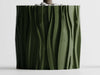WOOD LOG Planter - green
