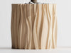 WOOD LOG Planter - beige