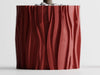 WOOD LOG Planter - red