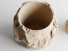 CRUMBLED Planter - beige