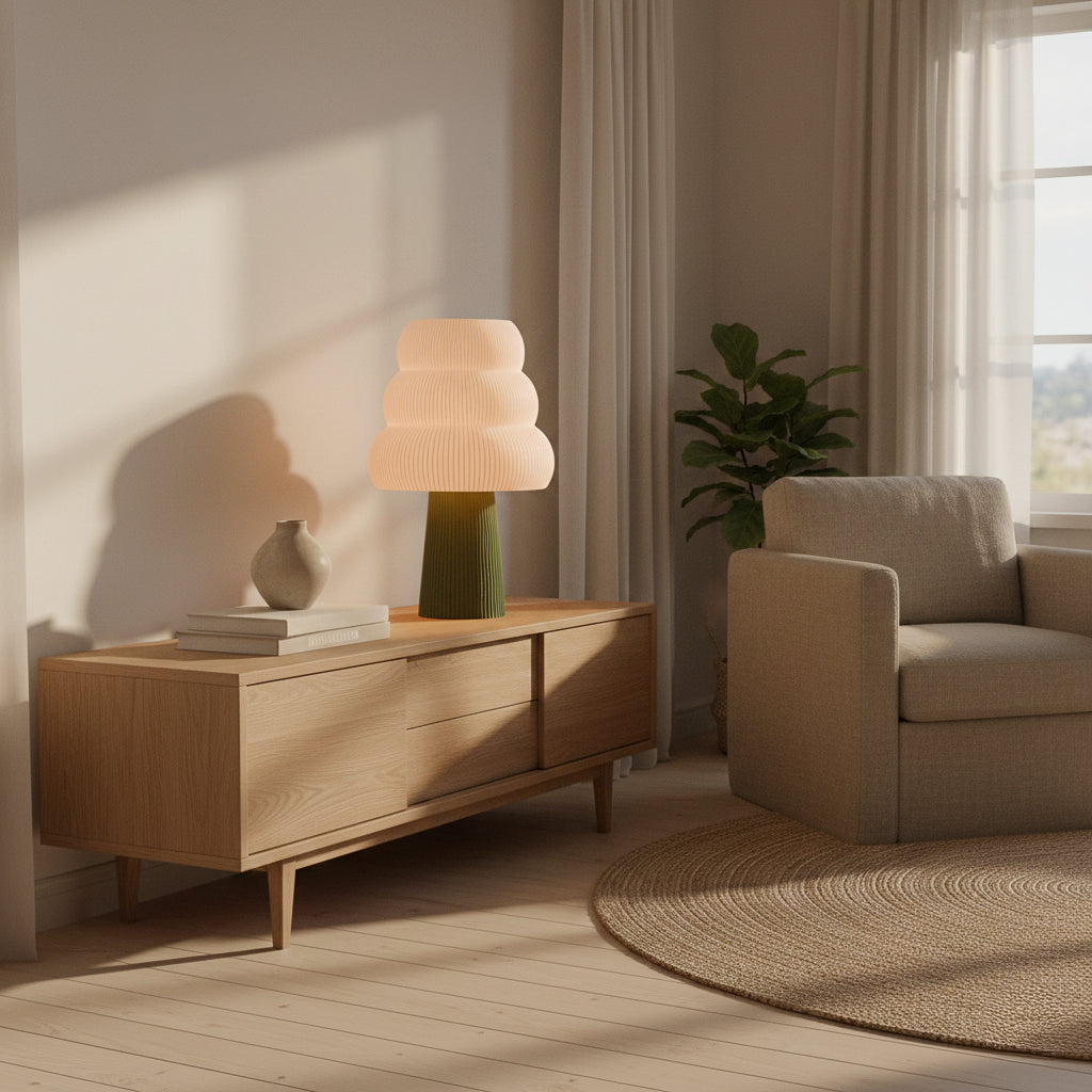 KUMO NIMBUS namizna svetilka, zelena