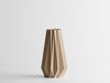 ORIGAMI vase - beige